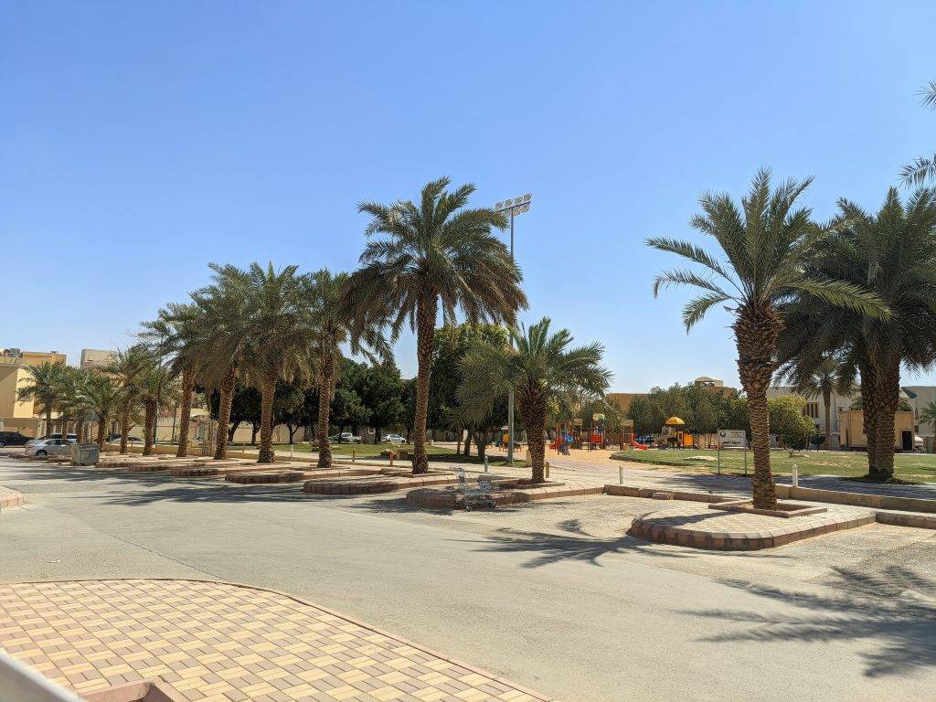 حديقة الضحى الرياض