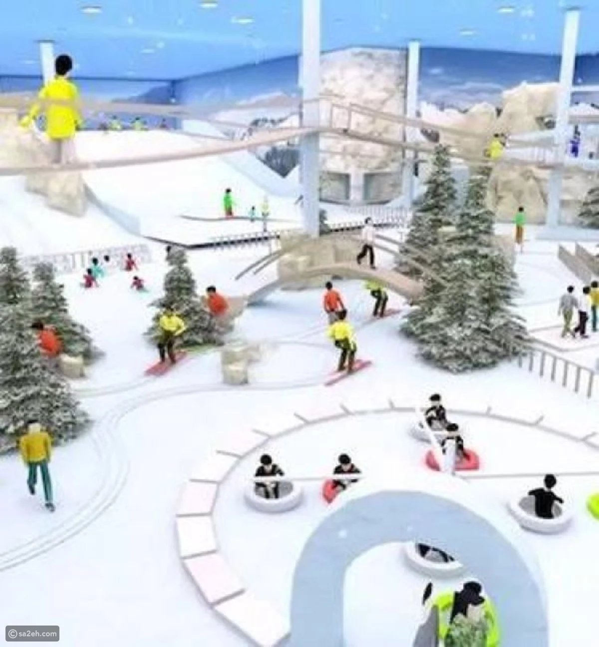 فعالية قبة الثلج موسم الرياض 2022