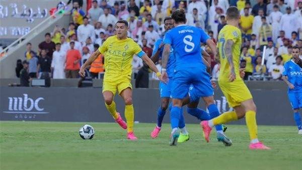 Match between Al-Hilal and Al-Nassr