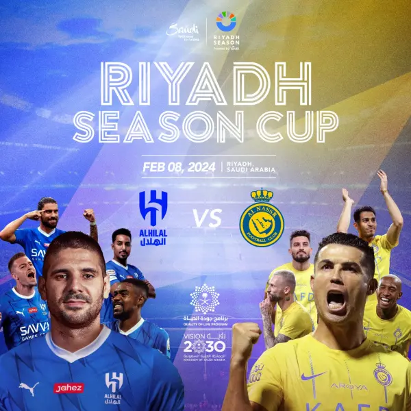 Match between Al-Hilal and Al-Nassr